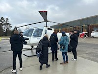 Výcvik pilotů vrtulníků CLV LOM PRAHA se přesouvá na letiště Přerov