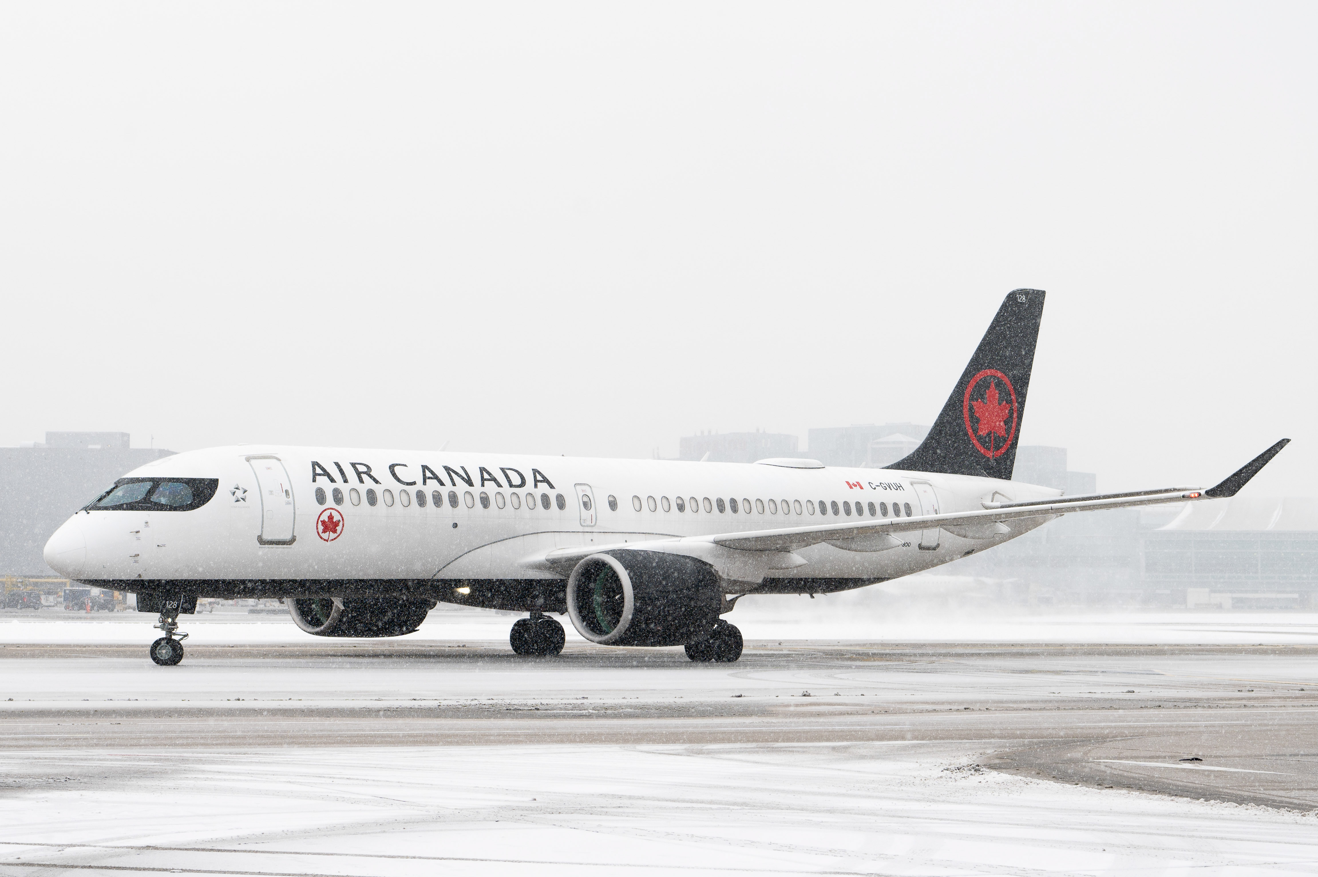 Airbus A220 společnosti Air Canada