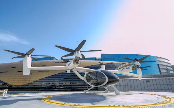Dubaj buduje první komerční vertiport pro létající taxi: provoz má začít už v tomto roce