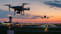 Dron narušil provoz pražského letiště. Letoun společnosti Turkish Airlines musel letět do Vídně