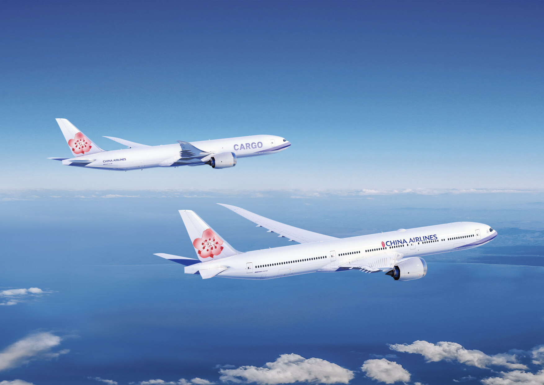 Boeing 777X v civilní i nákladní variantě pro společnost China Airlines