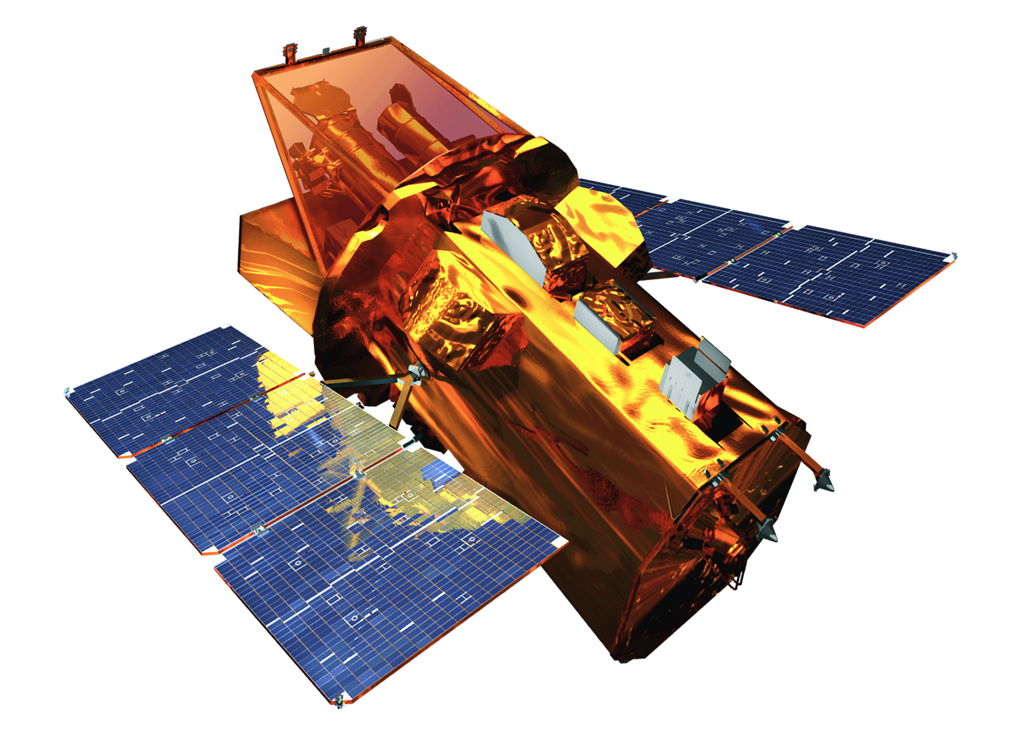Ilustrace gama observatoře Swift