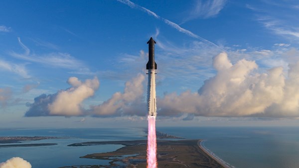 Ohňostroj SpaceX