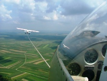 Vlekání kluzáků ultralehkými letouny