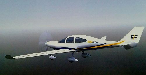 Sun Flyer představil plně elektrický čtyřmístný sportovní letoun