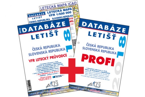 Databáze letišť a letecké mapy v roce 2018