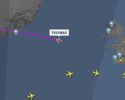 První Boeing 737 MAX pro Travel Service míří do Prahy, přistane kolem 13. hodiny