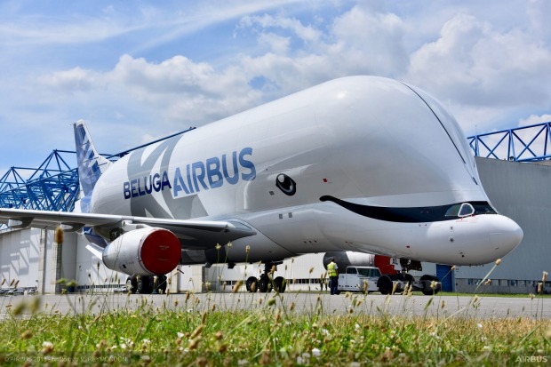 Nová transportní „Běluha“ se chystá k prvnímu letu