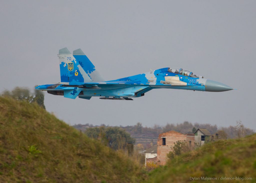 Havárie ukrajinského Su-27 při mezinárodním cvičení si vyžádala dvě oběti