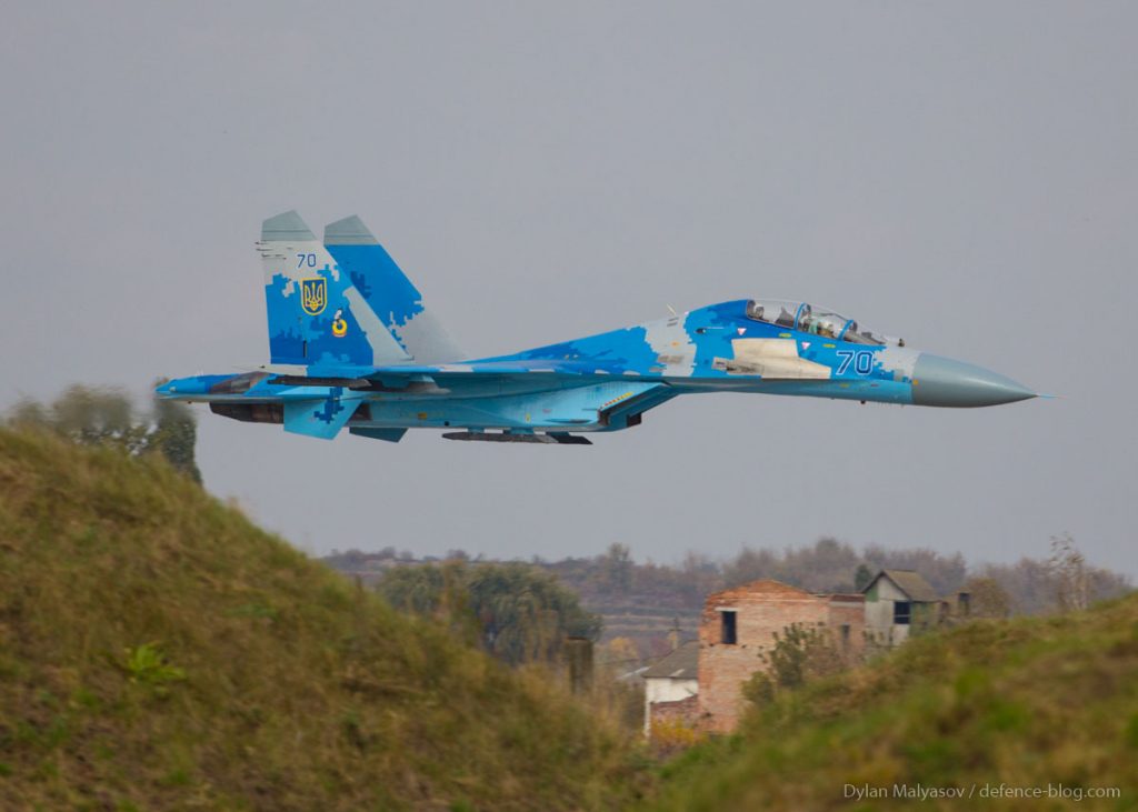 Havárie ukrajinského Su-27 při mezinárodním cvičení si vyžádala dvě oběti