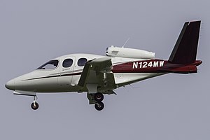 Cirrus SF50 Vision Jet měl problémy se snímači úhlu náběhu