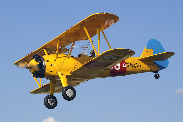 Boeing Stearman se před nehodou pokoušel o vzlet z dálnice