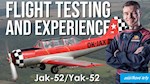 VIDEO: Jan Rudzinskyj v akrobatickém kladivu Jak-52 