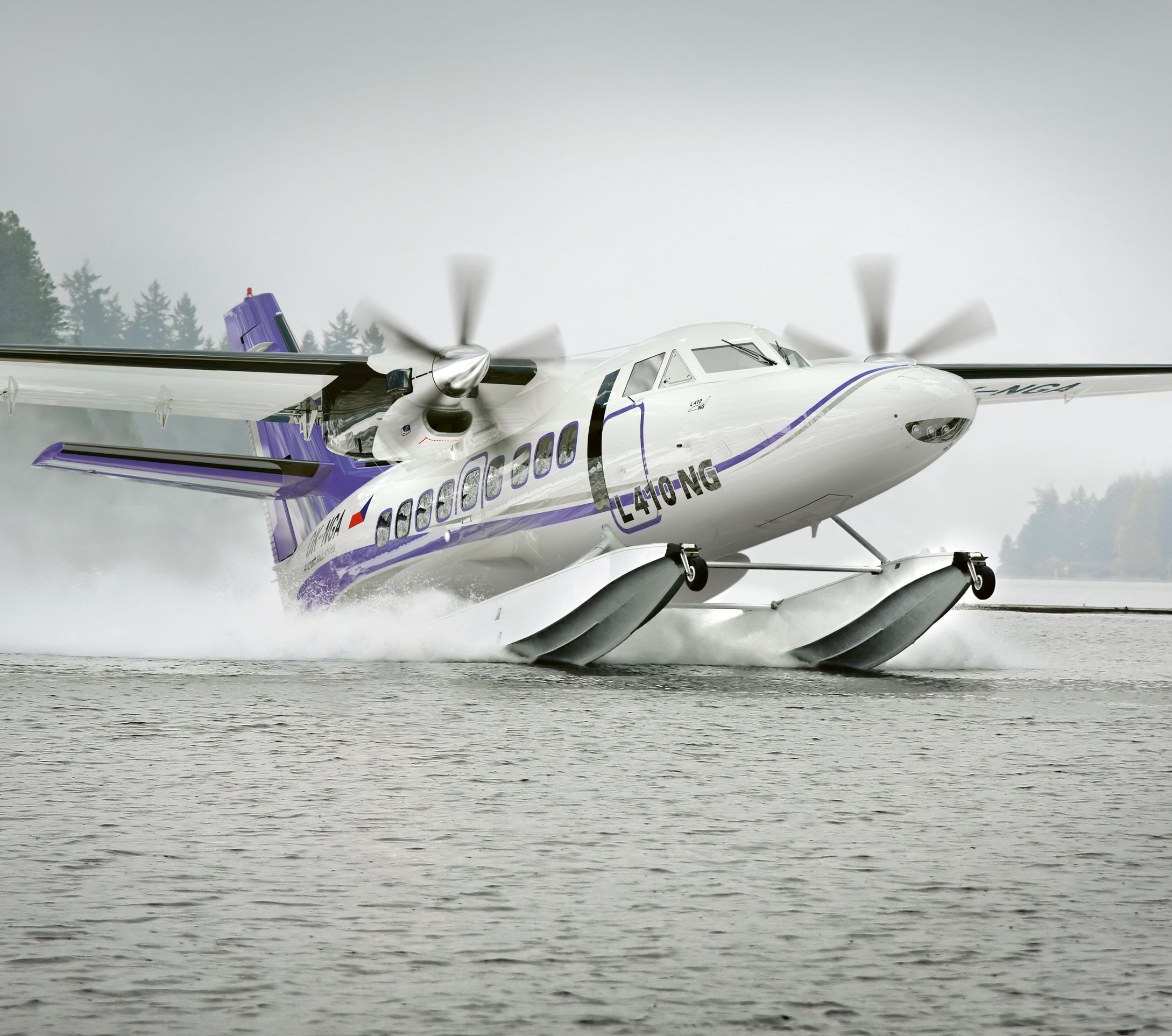 Aircraft Industries vyvíjí plovákovou verzi letounu L 410 NG