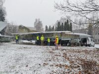 MiG-23MF převezli z Prahy do muzea v Kunovicích