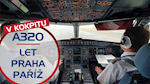 VIDEO: Z Prahy do Paříže v kokpitu Airbusu A320 ČSA