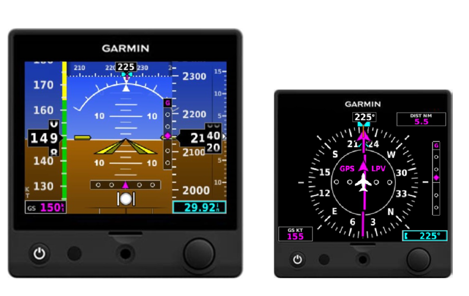 Malé zástavbové EFISy: Garmin G5