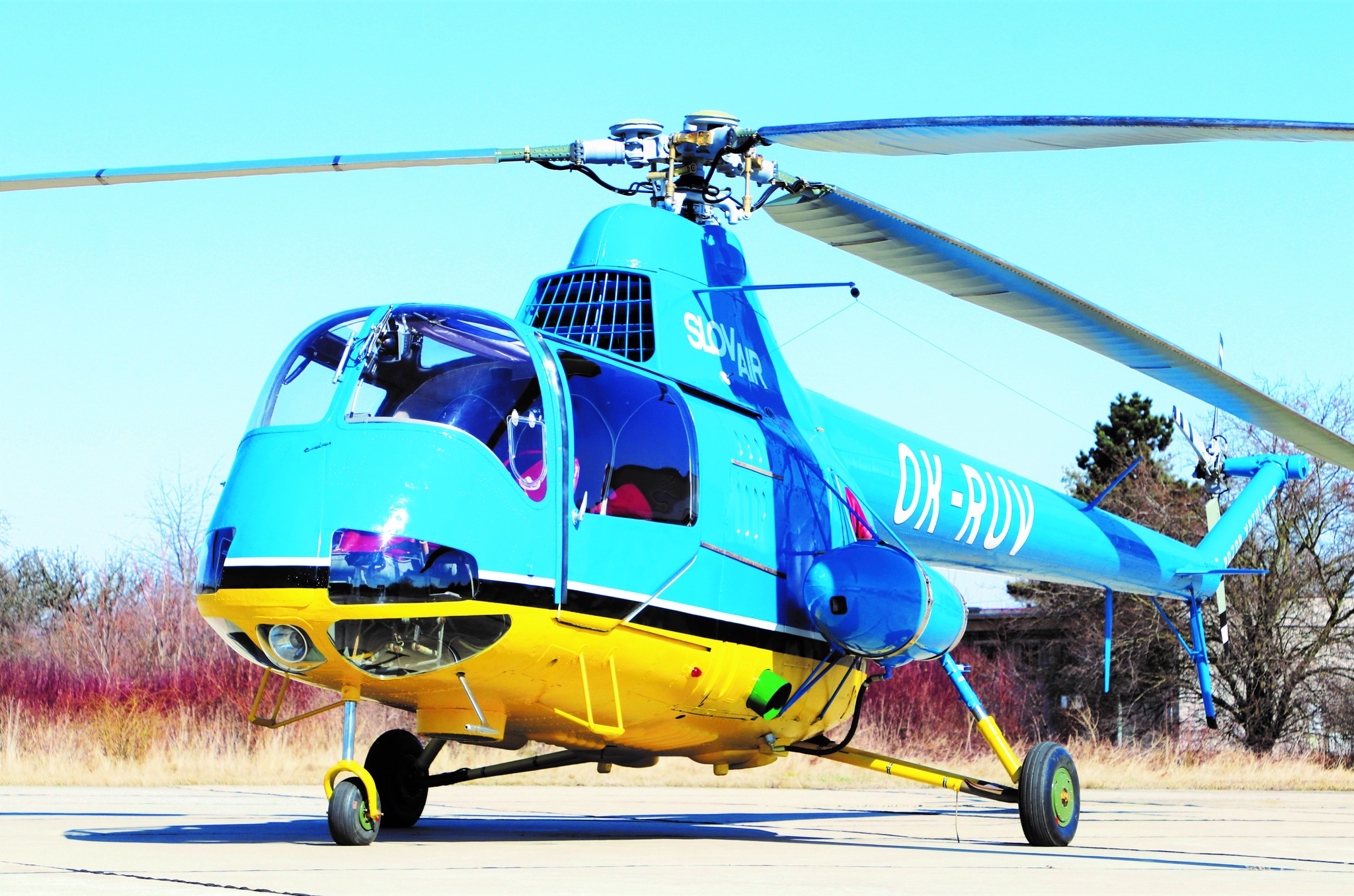 Vrtulníku SM-2 se vrátil do sbírky Vojenského historického ústavu