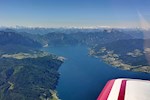 Tip na letecký výlet: Gmunden a jezero Traunsee