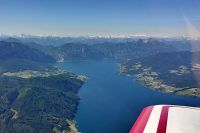 Tip na letecký výlet: Gmunden a jezero Traunsee