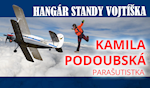 Seskok na padáku je adrenalin a kdo překoná strach, tak si to moc užívá, říká Kamila Podoubská