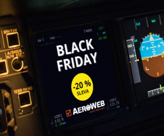 Black Friday na Aerowebu se slevami 20 % končí už dnes o půlnoci