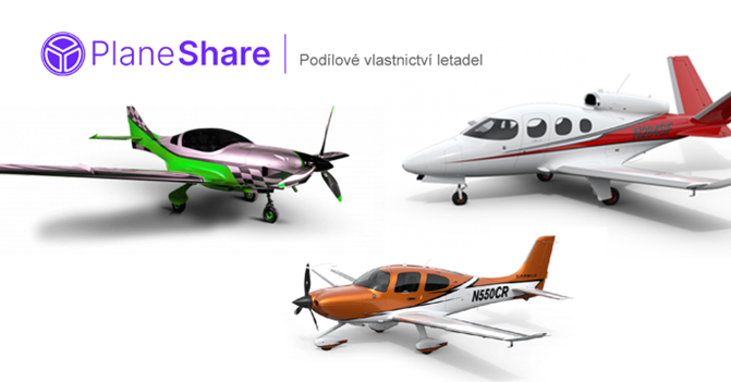 Startuje nová služba PlaneShare.cz pro podílové vlastnictví letadel a vrtulníků