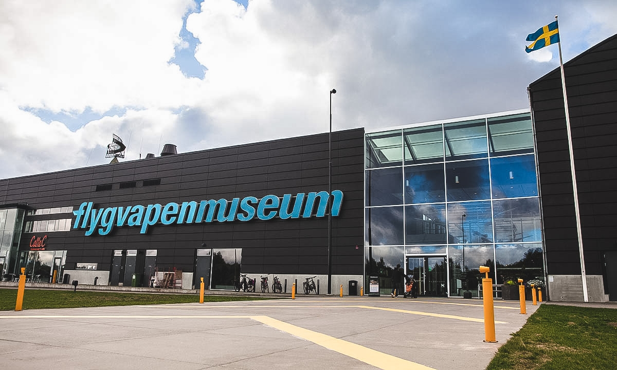 Letecká muzea: Flygvapenmuseum Linköping ve Švédsku