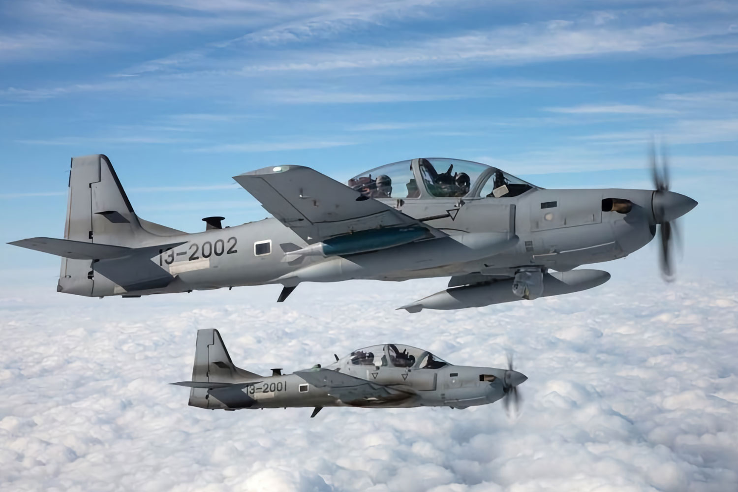 Embraer představil A-29N Super Tucano