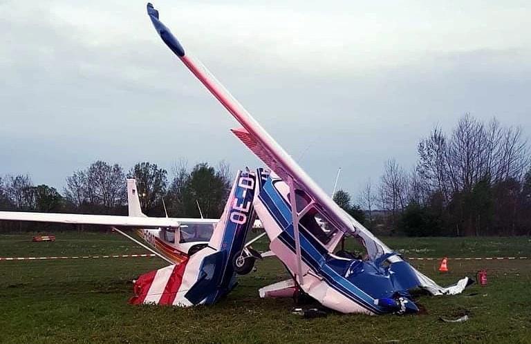 Od neděle se odehrály dvě letecké nehody, obě na Plzeňsku