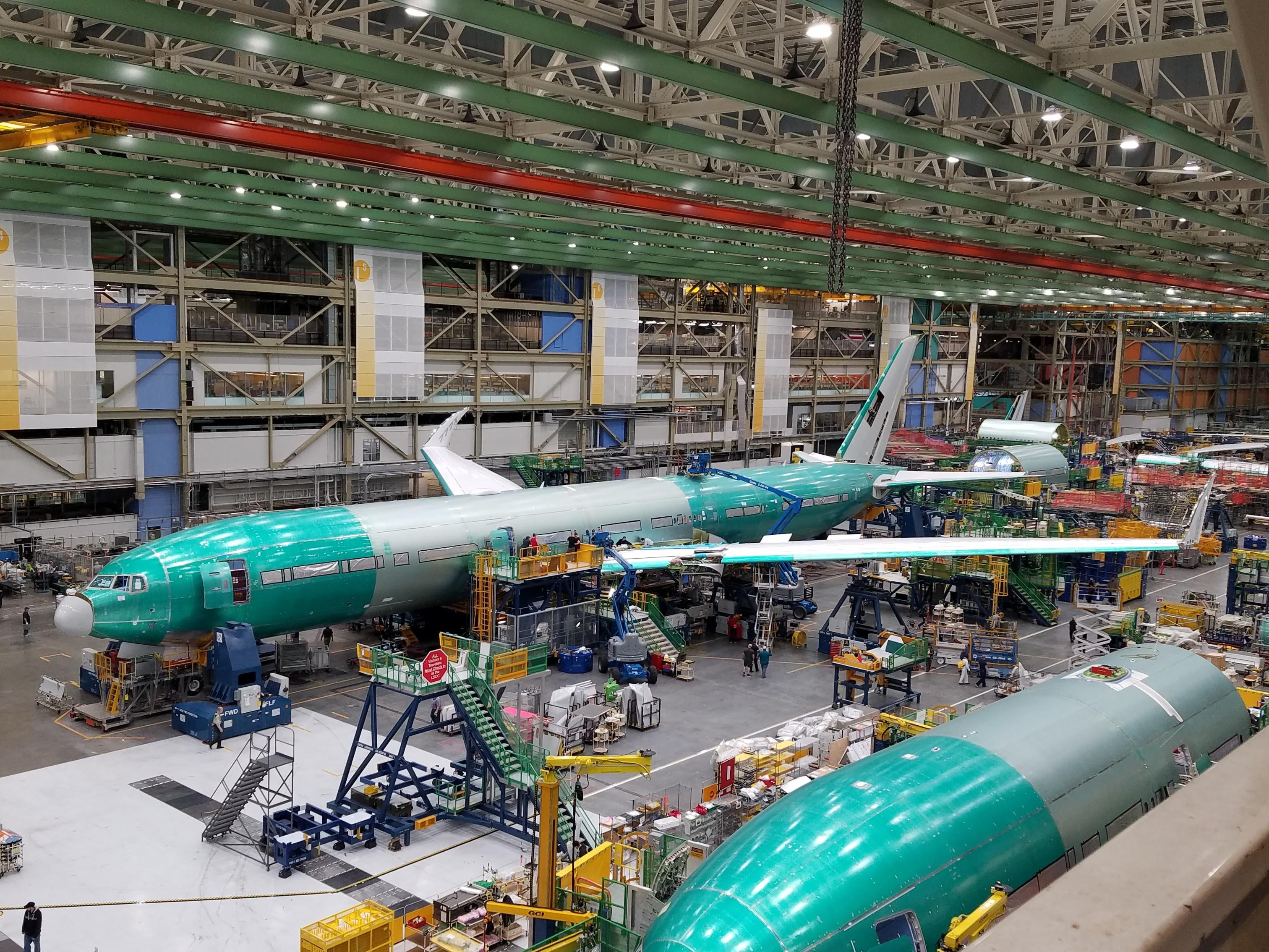 Boeing se pĹ™ipravuje na restart vĂ˝roby modelu 777-9