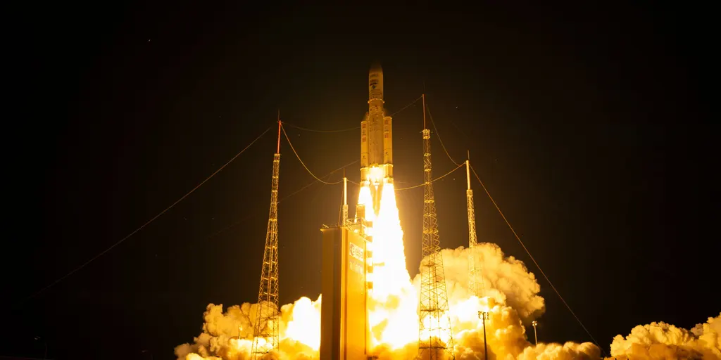 Ariane 5 naposledy vzlétla do vesmíru