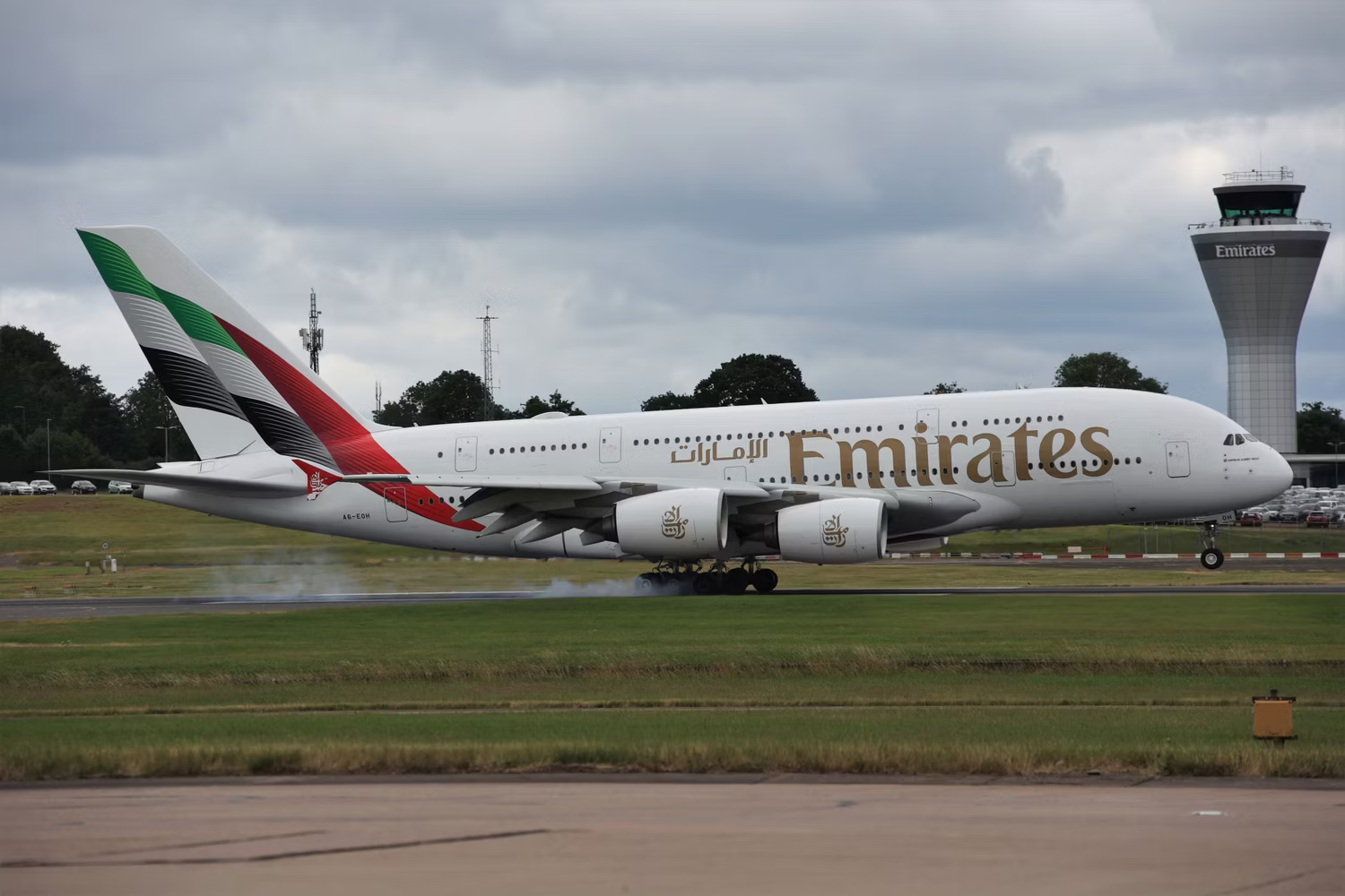 PorouchanĂˇ A380 zastavila provoz na Gatwicku