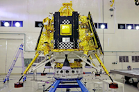 Indická sonda Čandrájan-3 úspěšně přistála na Měsíci