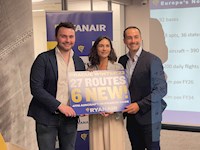 Ryanair přidá do Prahy čtvrté letadlo a šest nových linek