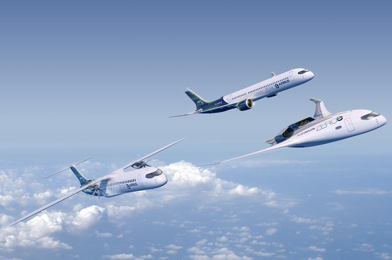 Program ZEROe počítá se třemi různými druhy letadel