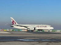 Letiště Praha přívítalo zpátky katarský Dreamliner