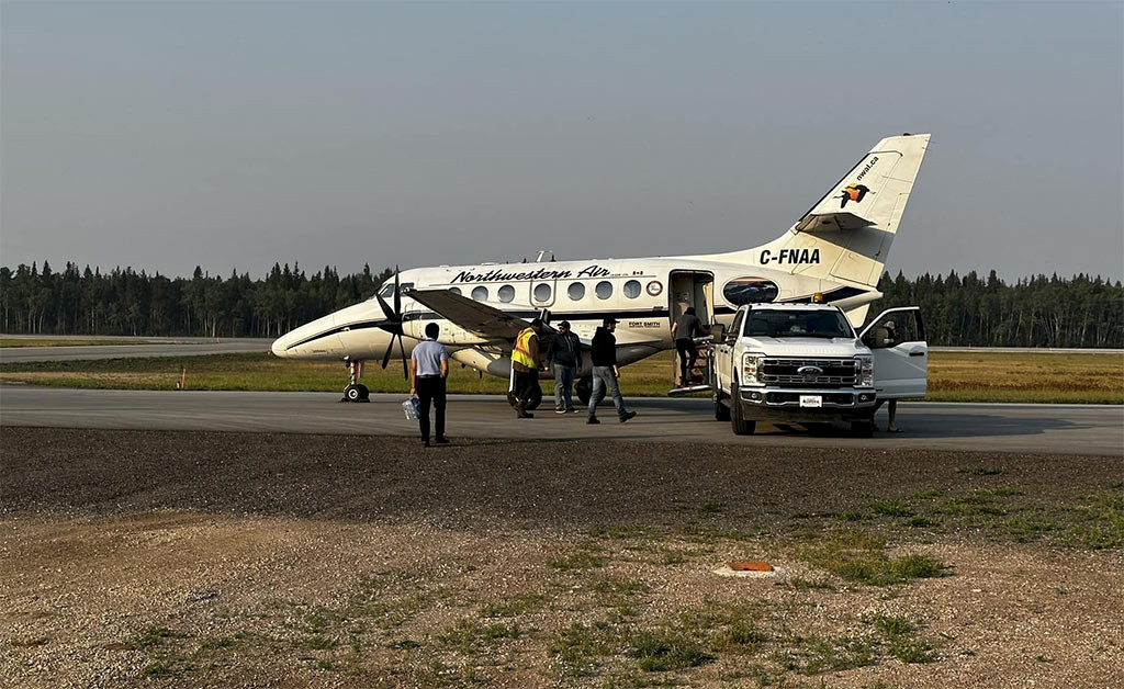 Jetstream 32 kanadské společnosti Northwestern Air