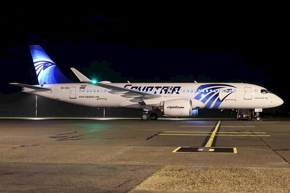 Airbus A220-300 v barvách Egyptairu už bude brzy k vidění jen na fotkách