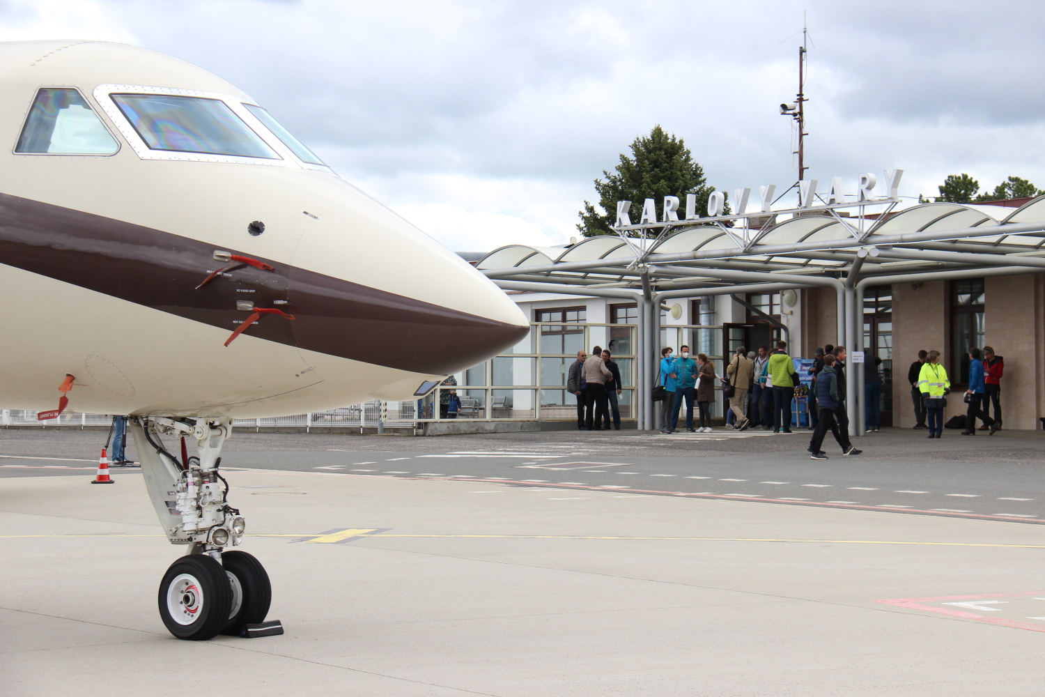 Karlovarské letiště meziročně odbavilo o více jak 30 procent více cestujících