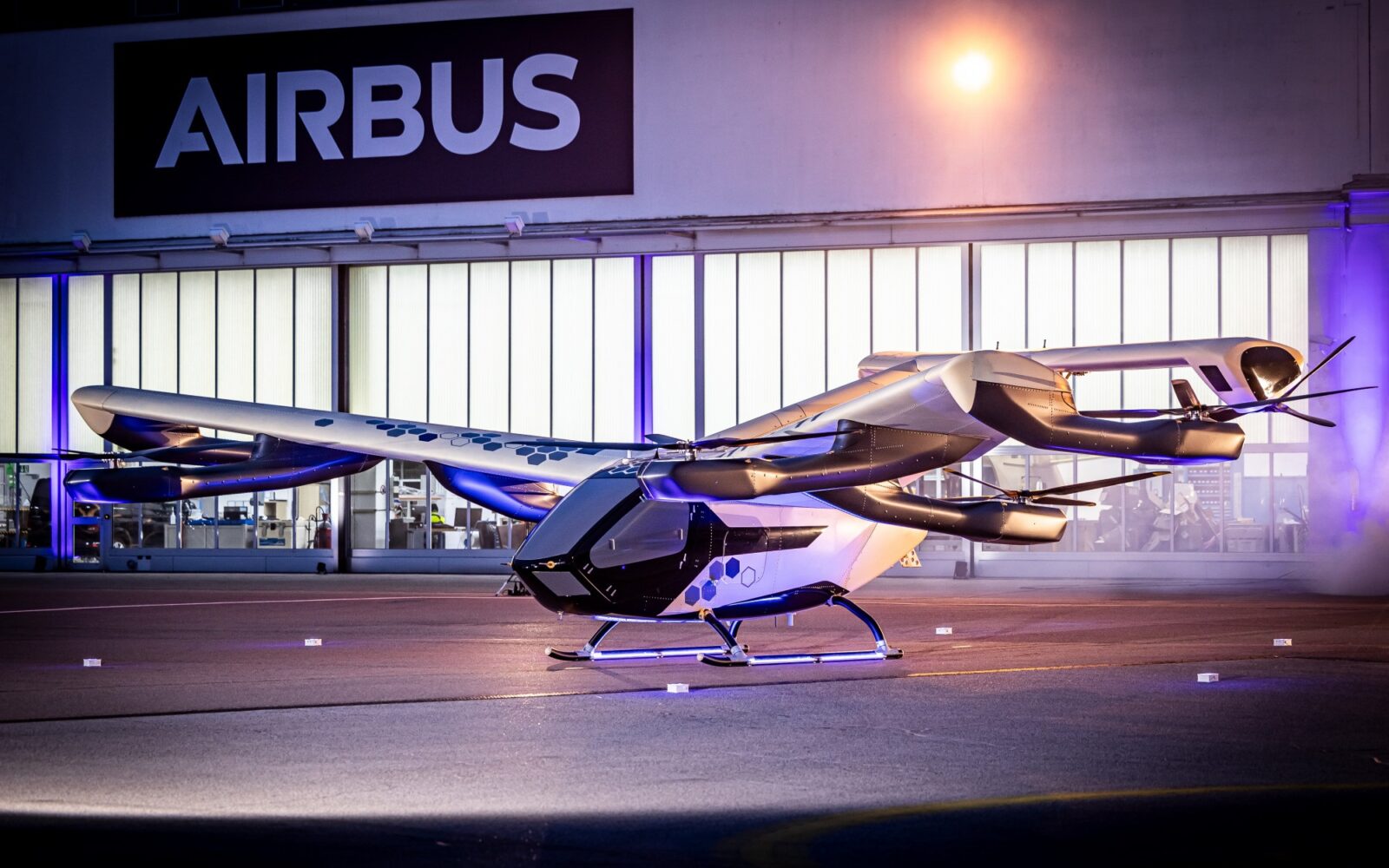 Prototyp eVTOL stroje od Airbusu 