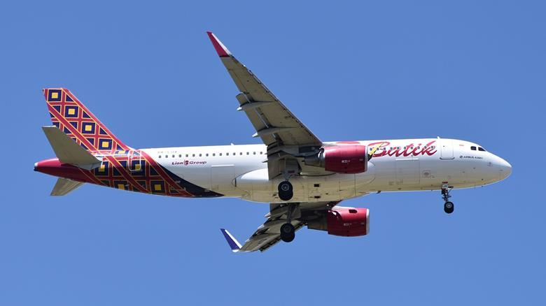 Airbus A320 společnosti Batik Air