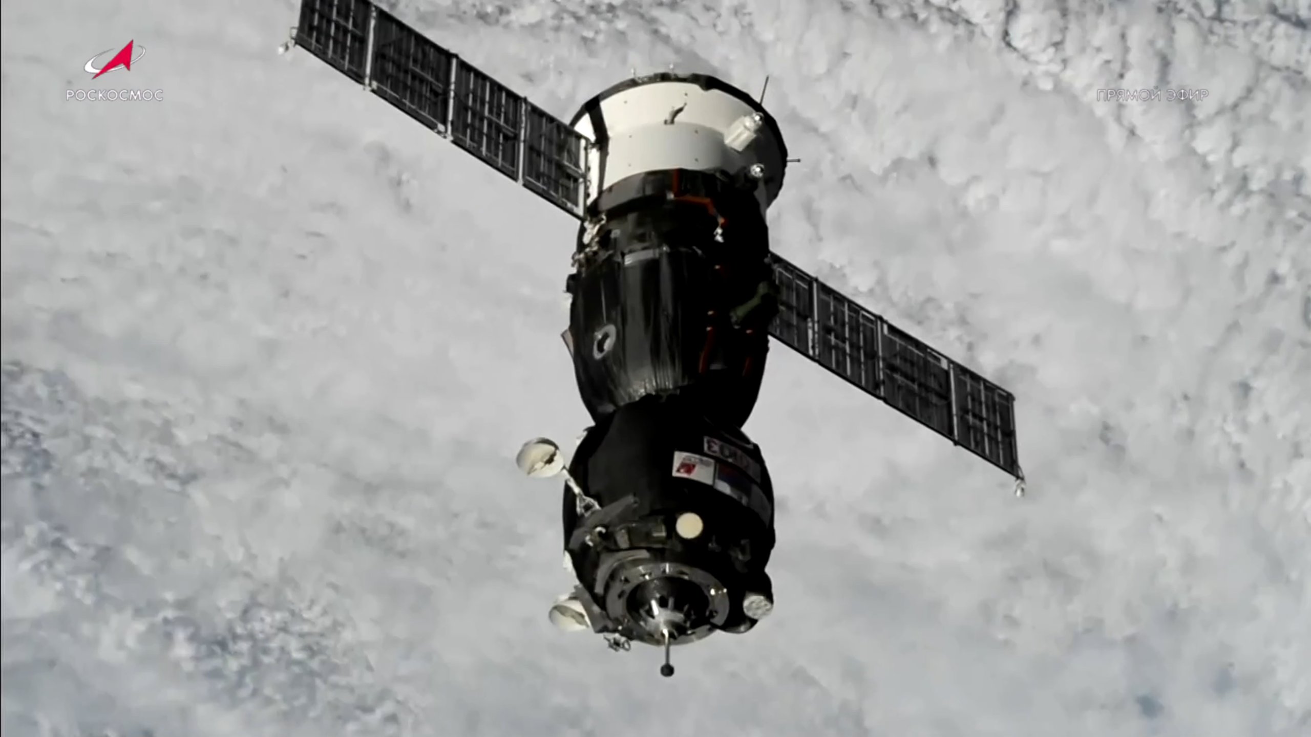 Sojuz MS-27 se blíží k ISS