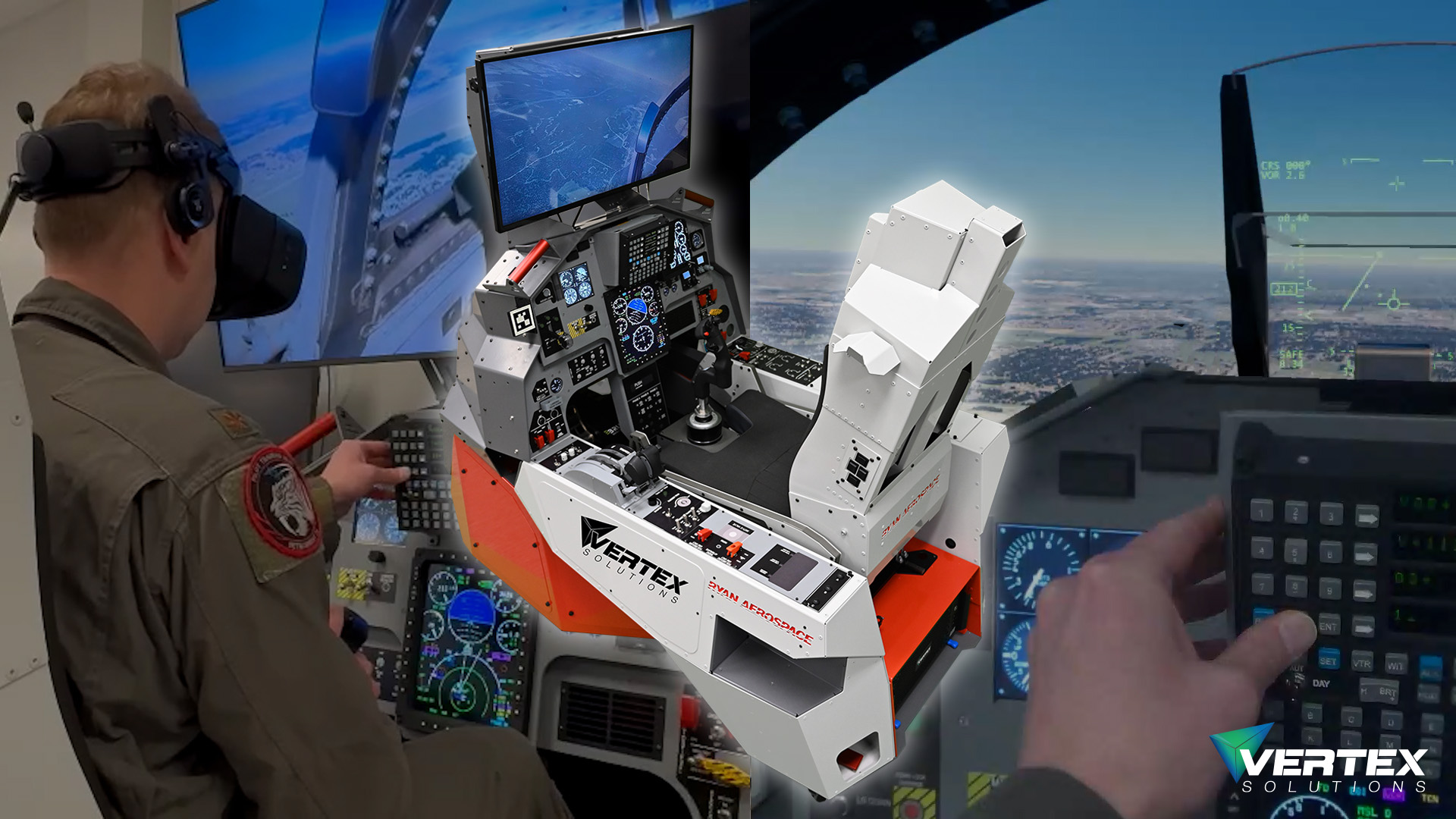 Vertex Solutions dodá americkému letectvu nové simulátory pro pokročilý pilotní výcvik