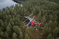 Tragická nehoda dvou vrtulníků Robinson R44 ve Finsku si vyžádala pět obětí