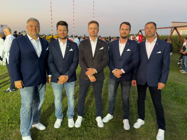MS Polsko 2024, zleva J. Čihák, J. Jílek, L. Pařízek, P. Jonáš, M. Šonka   
